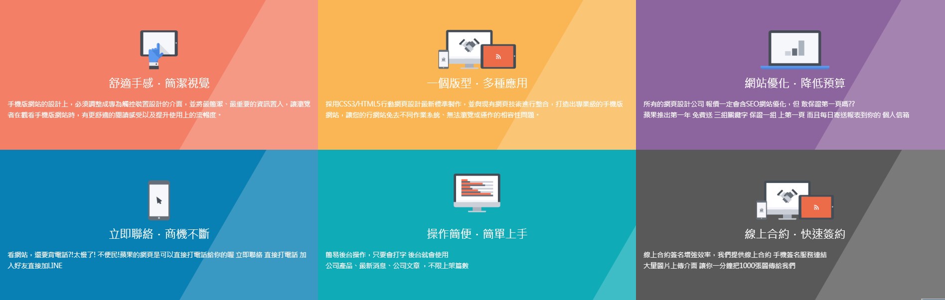 RWD網頁設計最便宜網站設計